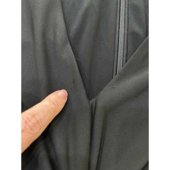 Lauren Ralph Lauren Black Label Gown Nadira Jersey Front Twist Dress SZ6 Black - Picture 10 of 10